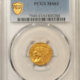 $1 1849-O $1 GOLD DOLLAR – PCGS AU-58, FRESH & PQ! POPULAR FIRST NEW ORLEANS DATE!
