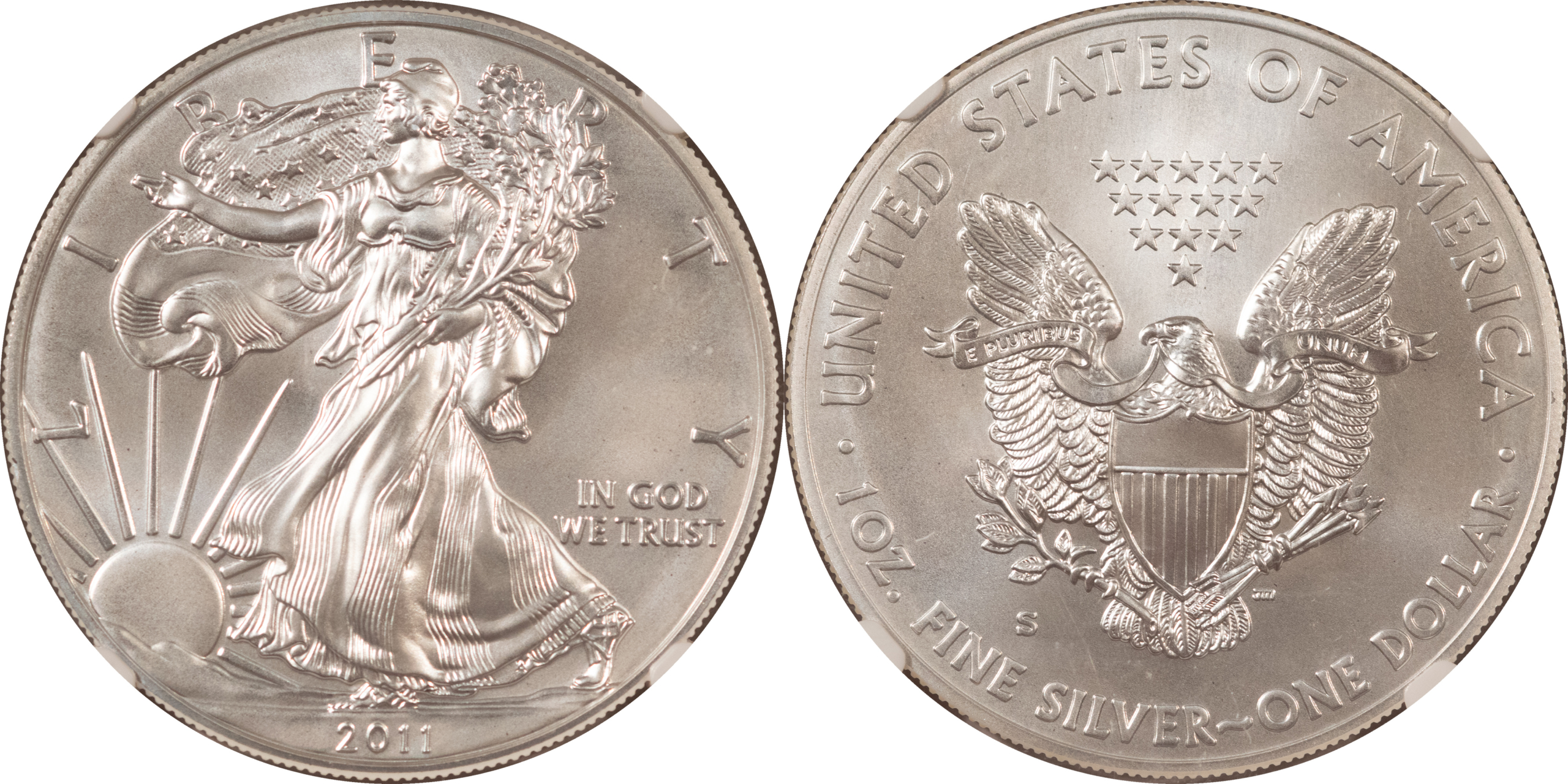 American Silver Eagles 2011 AMERICAN SILVER EAGLE 5 COIN 25TH ANNIVERSARY SET NGC MS/PF70 EARLY RELEASE American Silver Eagles 2011 AMERICAN SILVER EAGLE 5 COIN 25TH ANNIVERSARY SET NGC MS/PF70 EARLY RELEASE