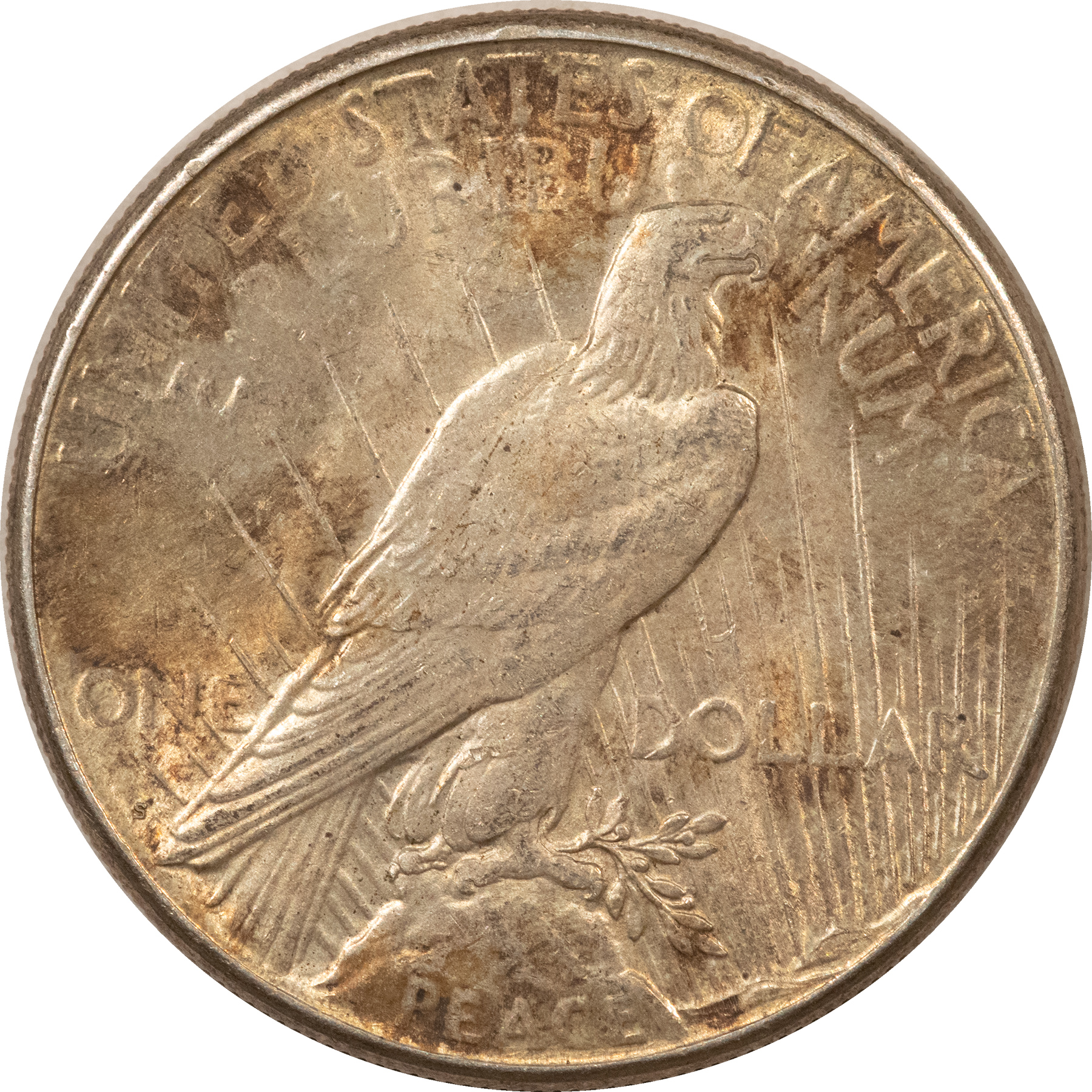 Dollars 1923-S $1 PEACE DOLLAR – HIGH GRADE NEARLY UNCIRCULATED, LOOKS CHOICE! Dollars 1923-S $1 PEACE DOLLAR – HIGH GRADE NEARLY UNCIRCULATED, LOOKS CHOICE!