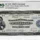 Large Gold Certificates 1922 $10 GOLD CERTIFICATE, FR#1173, LARGE S/N, SPEELMAN-WHITE, PMG VF-25, NICE!