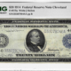Large Federal Reserve Notes 1918 $1 FEDERAL RESERVE BANK NOTE, CLEVELAND FR#720 ELLIOTT-BURKE PMG VF-25-NICE