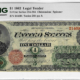 Legal Tender U.S. Notes 1869 $1 LEGAL TENDER, RAINBOW, FR#18, ALLISON-SPINNER, PMG FINE-12, ORIGINAL!