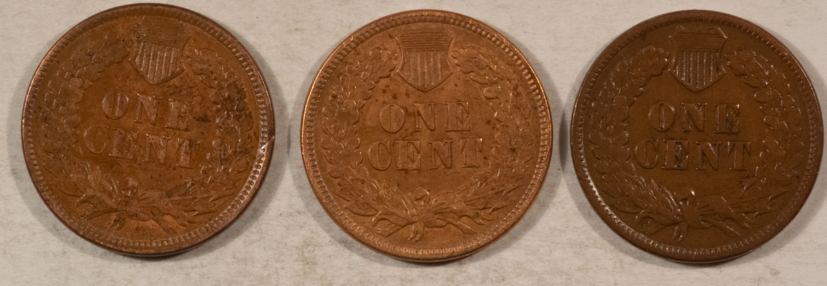 Indian 1889 1890 1891 INDIAN CENT TRIO – HIGH GRADE CIRCULATED EXAMPLES! Indian 1889 1890 1891 INDIAN CENT TRIO – HIGH GRADE CIRCULATED EXAMPLES!