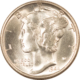 Dimes 1941-D 1945 MERCURY DIME 2 COIN LOT – FRESH CHOICE TO GEM BRILLIANT UNCIRCULATED