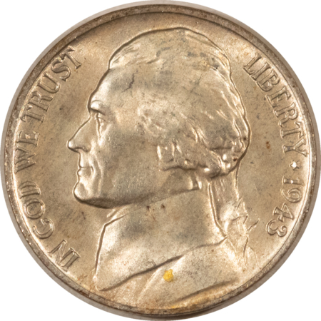 Jefferson Nickels 1945-P JEFFERSON NICKEL – FRESH GEM UNCIRCULATED!
