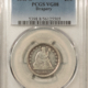 Liberty Seated Quarters 1844 SEATED LIBERTY QUARTER – PCGS VF-35 Liberty Seated Quarters 1844 SEATED LIBERTY QUARTER – PCGS VF-35