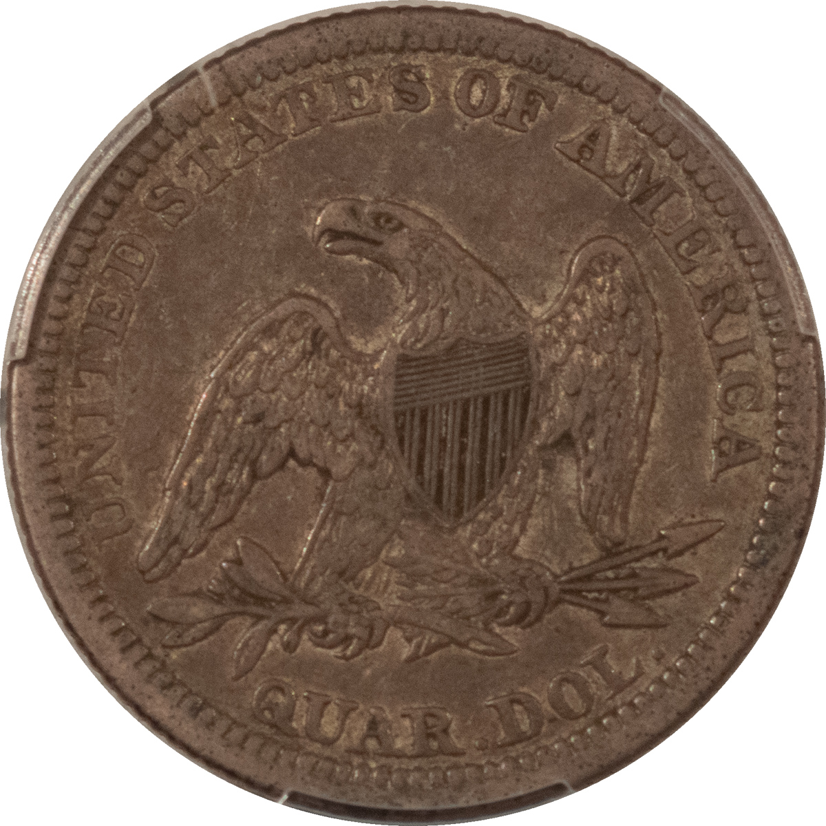 Liberty Seated Quarters 1844 SEATED LIBERTY QUARTER – PCGS VF-35 Liberty Seated Quarters 1844 SEATED LIBERTY QUARTER – PCGS VF-35