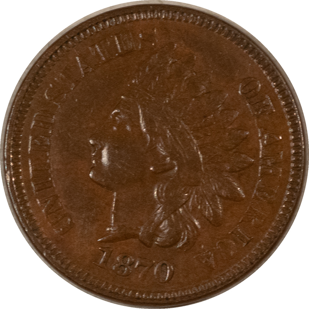 Indian 1870 INDIAN CENT – HIGH GRADE EXAMPLE, TOUGH DATE! Indian 1870 INDIAN CENT – HIGH GRADE EXAMPLE, TOUGH DATE!
