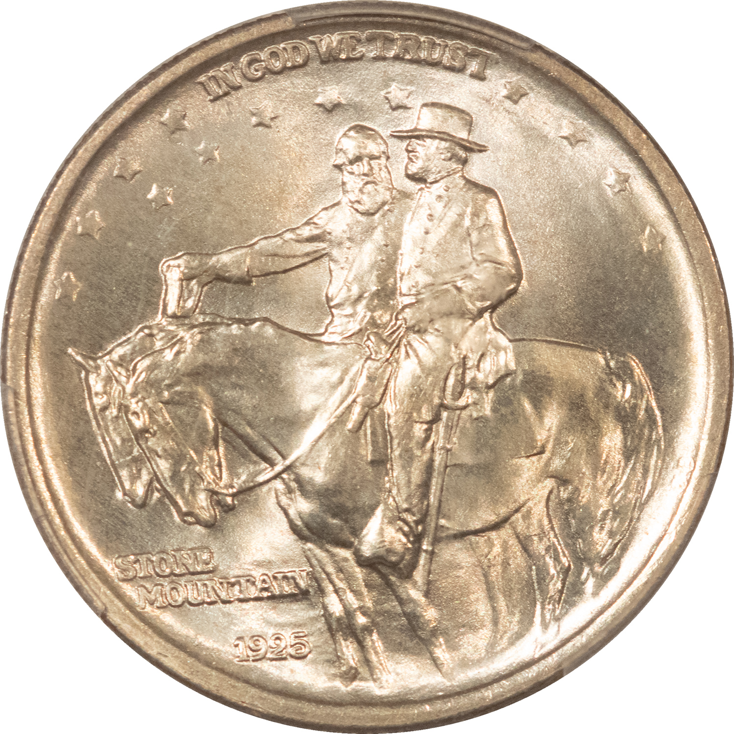 CAC Approved Coins 1925 STONE MOUNTAIN COMMEMORATIVE HALF DOLLAR – PCGS MS-66 PQ+ CAC APPROVED! CAC Approved Coins 1925 STONE MOUNTAIN COMMEMORATIVE HALF DOLLAR – PCGS MS-66 PQ+ CAC APPROVED!