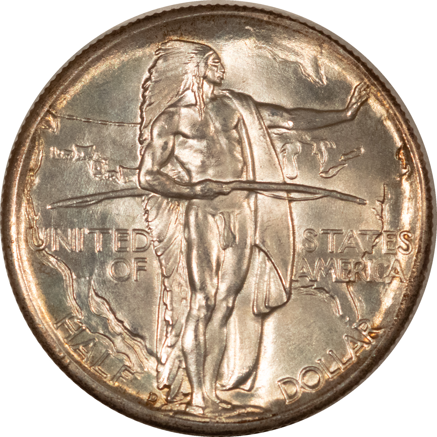 Early Commems 1937-D OREGON COMMEMORATIVE HALF DOLLAR – FLASHY UNCIRCULATED, CLAIMS TO GEM Early Commems 1937-D OREGON COMMEMORATIVE HALF DOLLAR – FLASHY UNCIRCULATED, CLAIMS TO GEM