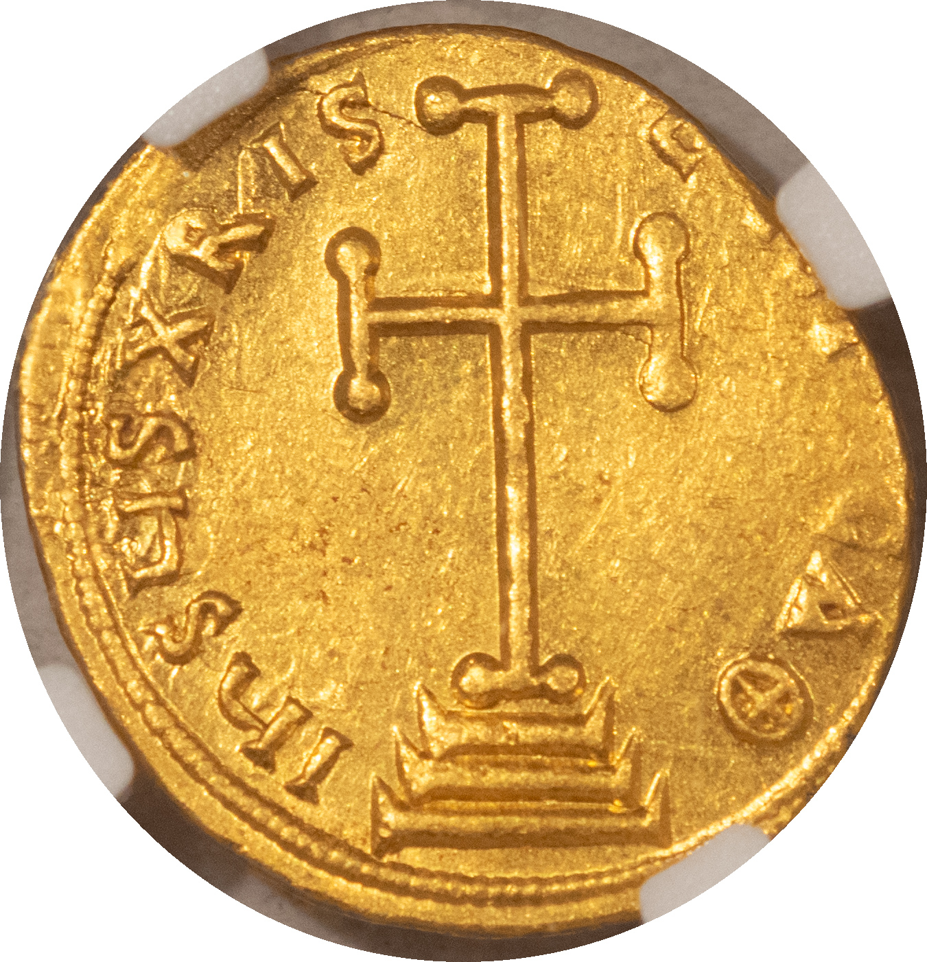 Ancient Coins BYZANTINE EMPIRE NICEPHORUS I, AD 802-811 GOLD SOLIDUS, 4.47g NGC 4/5, 4/5 CH AU Ancient Coins BYZANTINE EMPIRE NICEPHORUS I, AD 802-811 GOLD SOLIDUS, 4.47g NGC 4/5, 4/5 CH AU