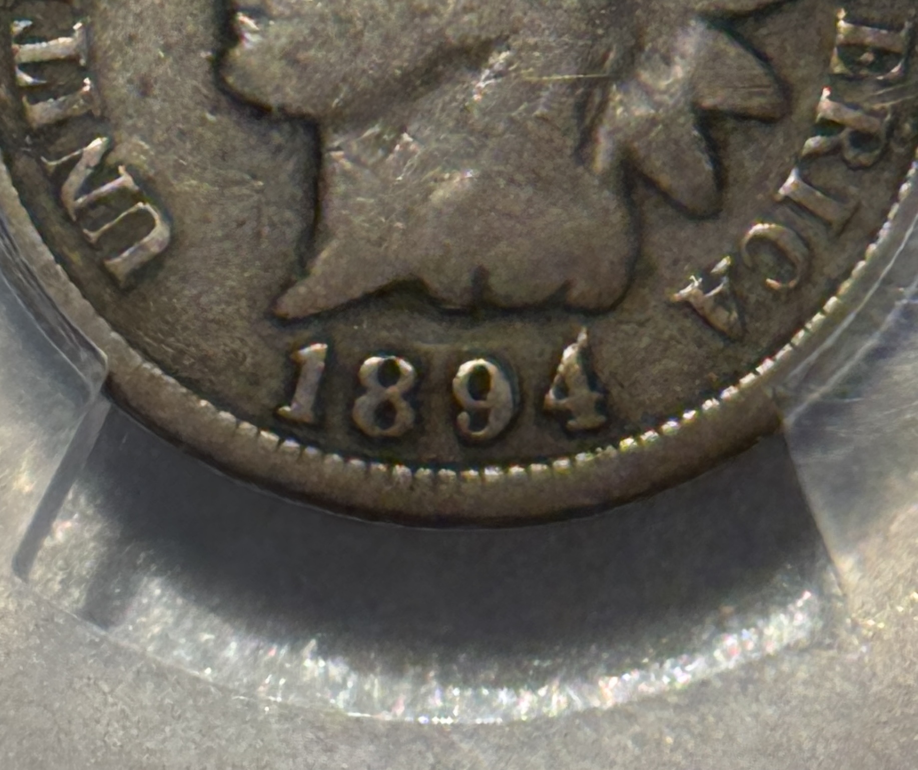 Indian 1894/94 INDIAN CENT – PCGS G-6, POPULAR VARIETY, CLEAR BUT NOT ON HOLDER Indian 1894/94 INDIAN CENT – PCGS G-6, POPULAR VARIETY, CLEAR BUT NOT ON HOLDER