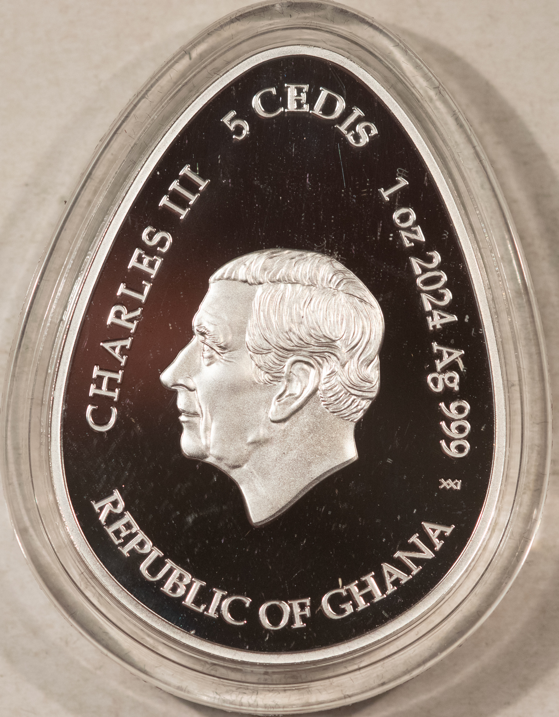 New Store Items 2024 REPULIC OF GHANA 5 CEDIS UKRANIAN PYSANKA SILVER 1 OZ EGG, BOX/COA-PROOF! New Store Items 2024 REPULIC OF GHANA 5 CEDIS UKRANIAN PYSANKA SILVER 1 OZ EGG, BOX/COA-PROOF!