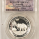 Bullion 2025 SOMALIA 100 SHILLINGS 1 OZ .9999 SILVER AFRICAN ELEPHANT – PCGS MS-70!