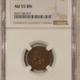 Indian 1908-S INDIAN CENT – NGC AU-53 BN, KEY-DATE! Indian 1908-S INDIAN CENT – NGC AU-53 BN, KEY-DATE!