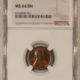 Indian 1909-S INDIAN CENT – NGC AU-50 BN, KEY-DATE! Indian 1909-S INDIAN CENT – NGC AU-50 BN, KEY-DATE!