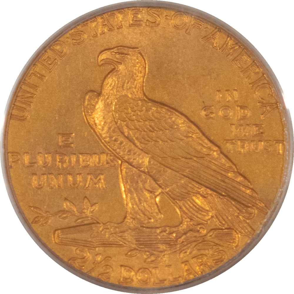 $2.50 1909 $2.50 INDIAN GOLD, PCGS MS-63, OGH! $2.50 1909 $2.50 INDIAN GOLD, PCGS MS-63, OGH!