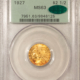 $2.50 1928 $2.50 INDIAN GOLD, PCGS MS-63, CAC, OGH LUSTROUS & PQ!