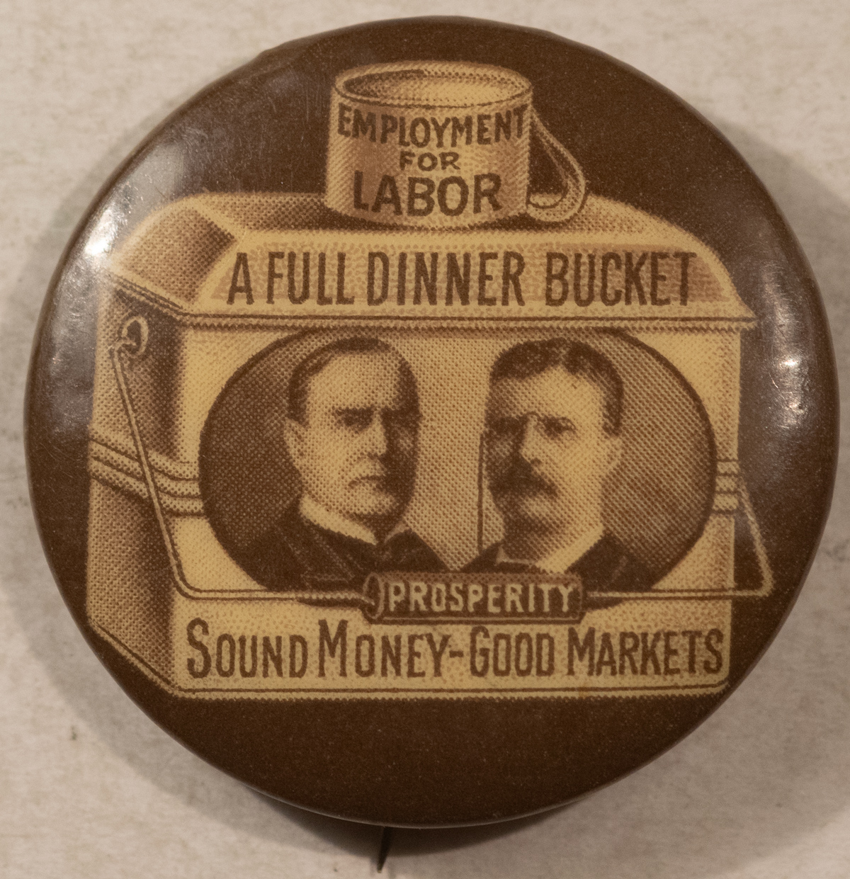 New Store Items 1900 WILLIAM MCKINLEY 1 1/4 CELLO DINNER PAIL CAMPAIGN BUTTON – MINT! New Store Items 1900 WILLIAM MCKINLEY 1 1/4 CELLO DINNER PAIL CAMPAIGN BUTTON – MINT!