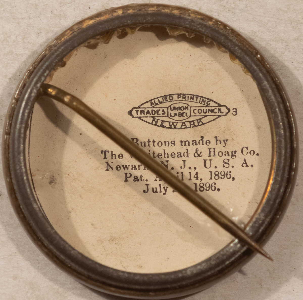 New Store Items 1900 WILLIAM MCKINLEY 1 1/4 CELLO DINNER PAIL CAMPAIGN BUTTON – MINT! New Store Items 1900 WILLIAM MCKINLEY 1 1/4 CELLO DINNER PAIL CAMPAIGN BUTTON – MINT!