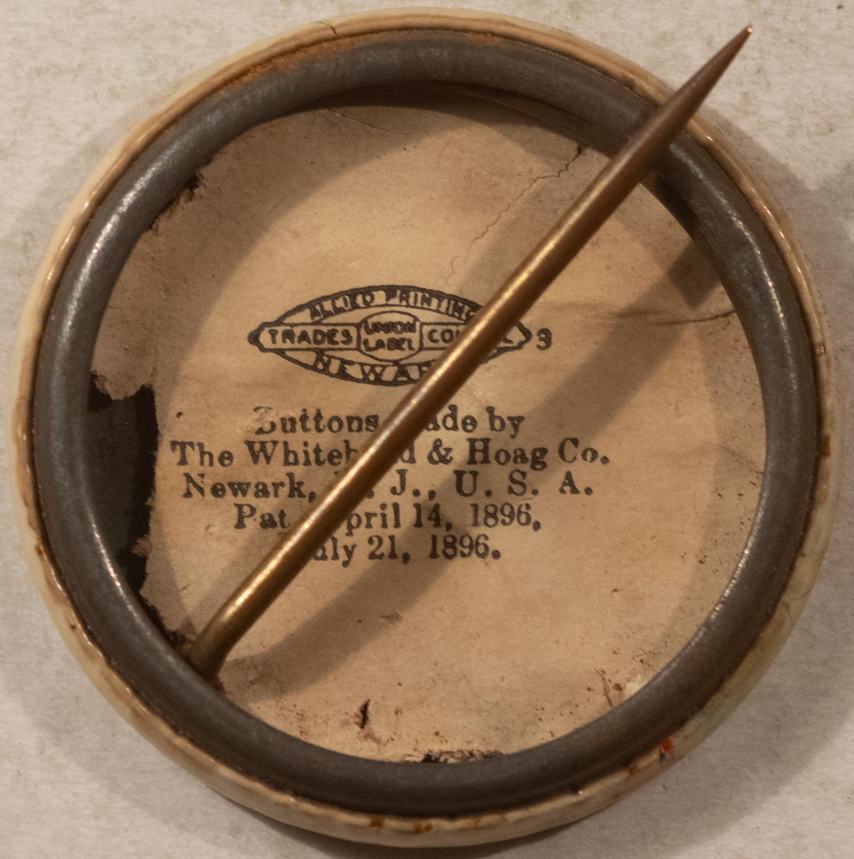 New Store Items 1900 WILLIAM MCKINLEY 1 1/4″ CELLO CAMPAIGN BUTTON – GRAPHIC, SCARCE & NR MINT! New Store Items 1900 WILLIAM MCKINLEY 1 1/4″ CELLO CAMPAIGN BUTTON – GRAPHIC, SCARCE & NR MINT!