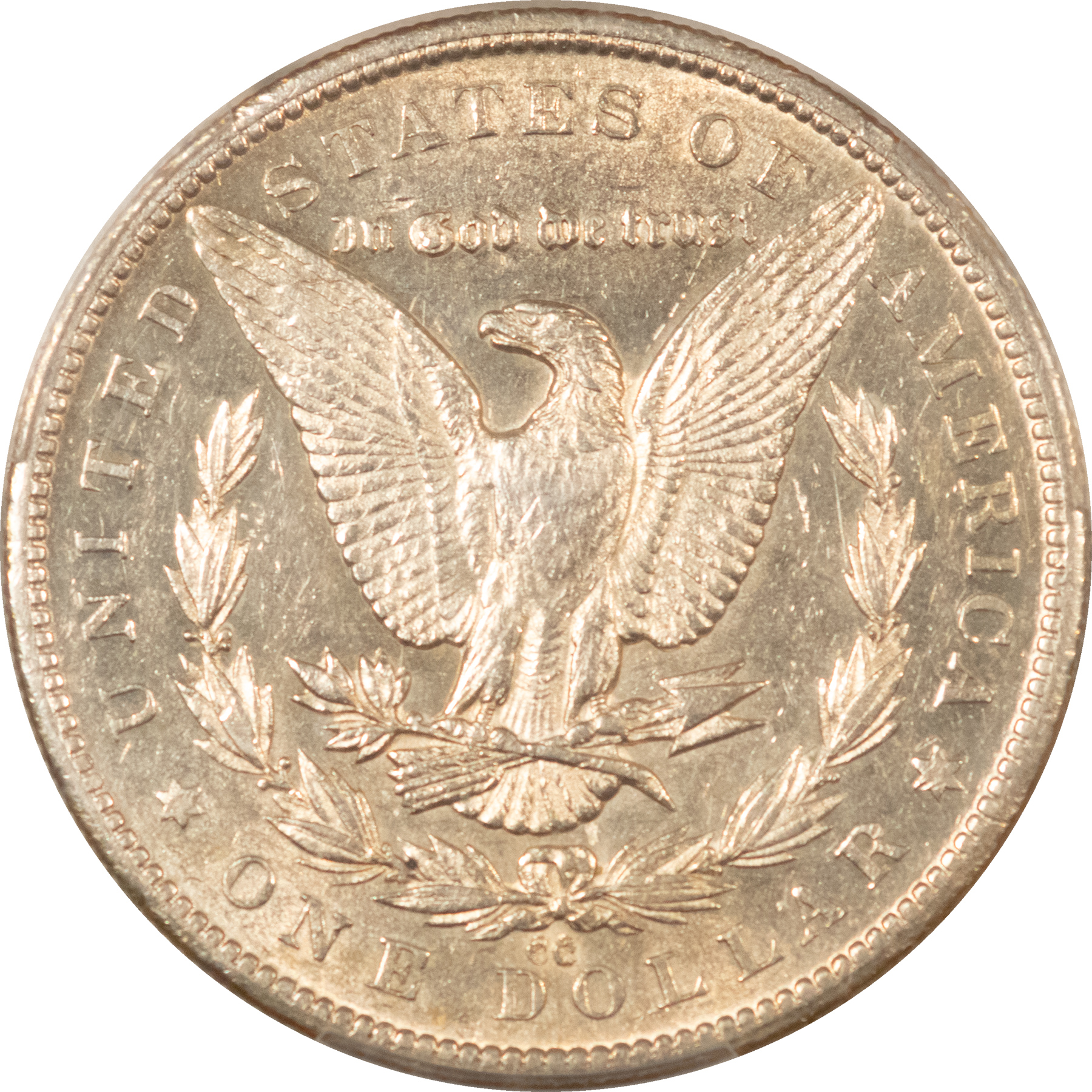 Dollars 1879-CC $1 MORGAN DOLLAR, CAPPED DIE, PCGS AU-53, WHITE & SEMI PL-NICE EXAMPLE! Dollars 1879-CC $1 MORGAN DOLLAR, CAPPED DIE, PCGS AU-53, WHITE & SEMI PL-NICE EXAMPLE!