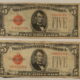 New Store Items 1935-A/1957-B $1 SILVER CERTIFICATES LOT/6 NOTES, FR-1608 – AVERAGE CIRCULATED!