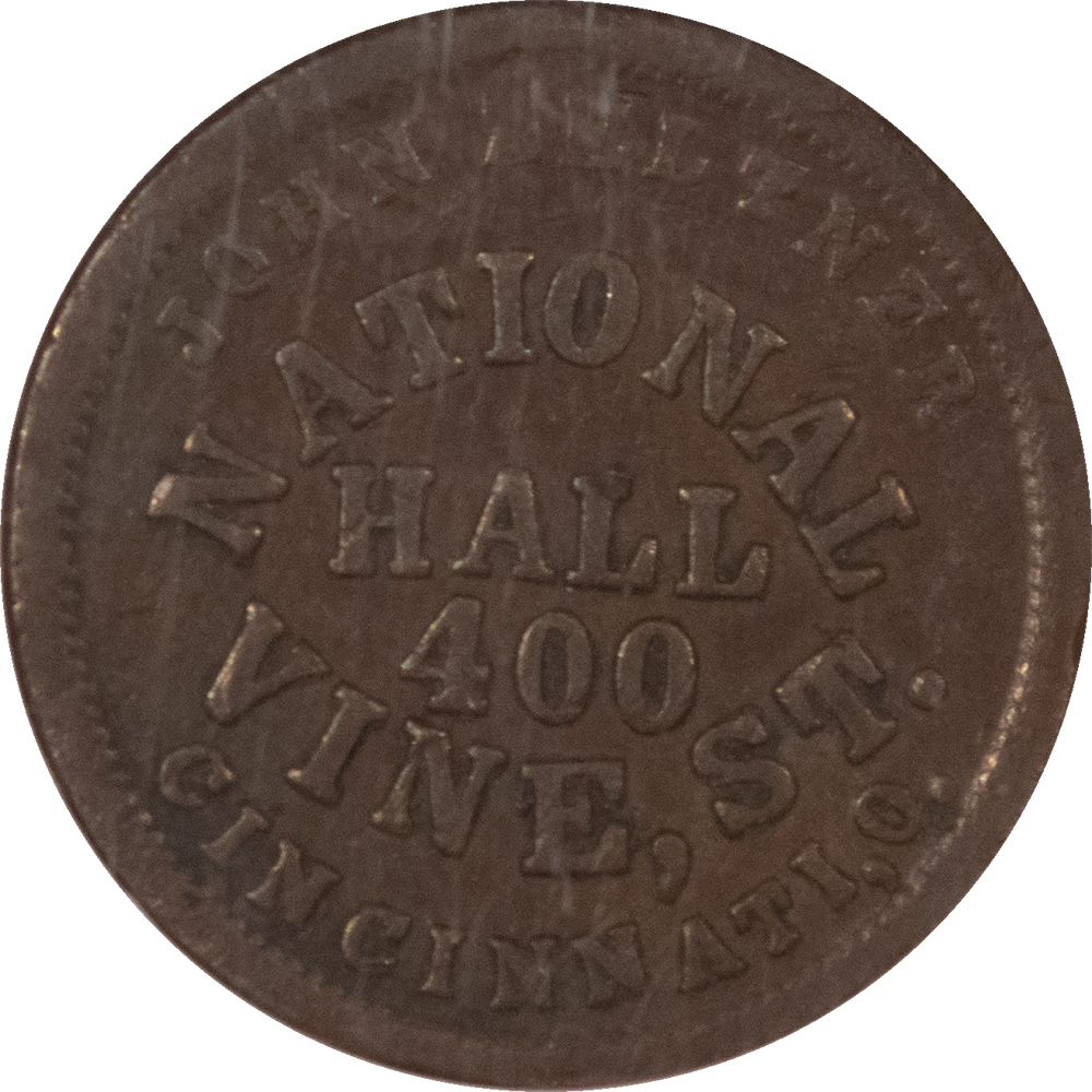 Civil War & Hard Times 1863 OH F-165GY-14A BOWERS REFERENCE SET CIVIL WAR TOKEN – NGC VF-30 BN! Civil War & Hard Times 1863 OH F-165GY-14A BOWERS REFERENCE SET CIVIL WAR TOKEN – NGC VF-30 BN!