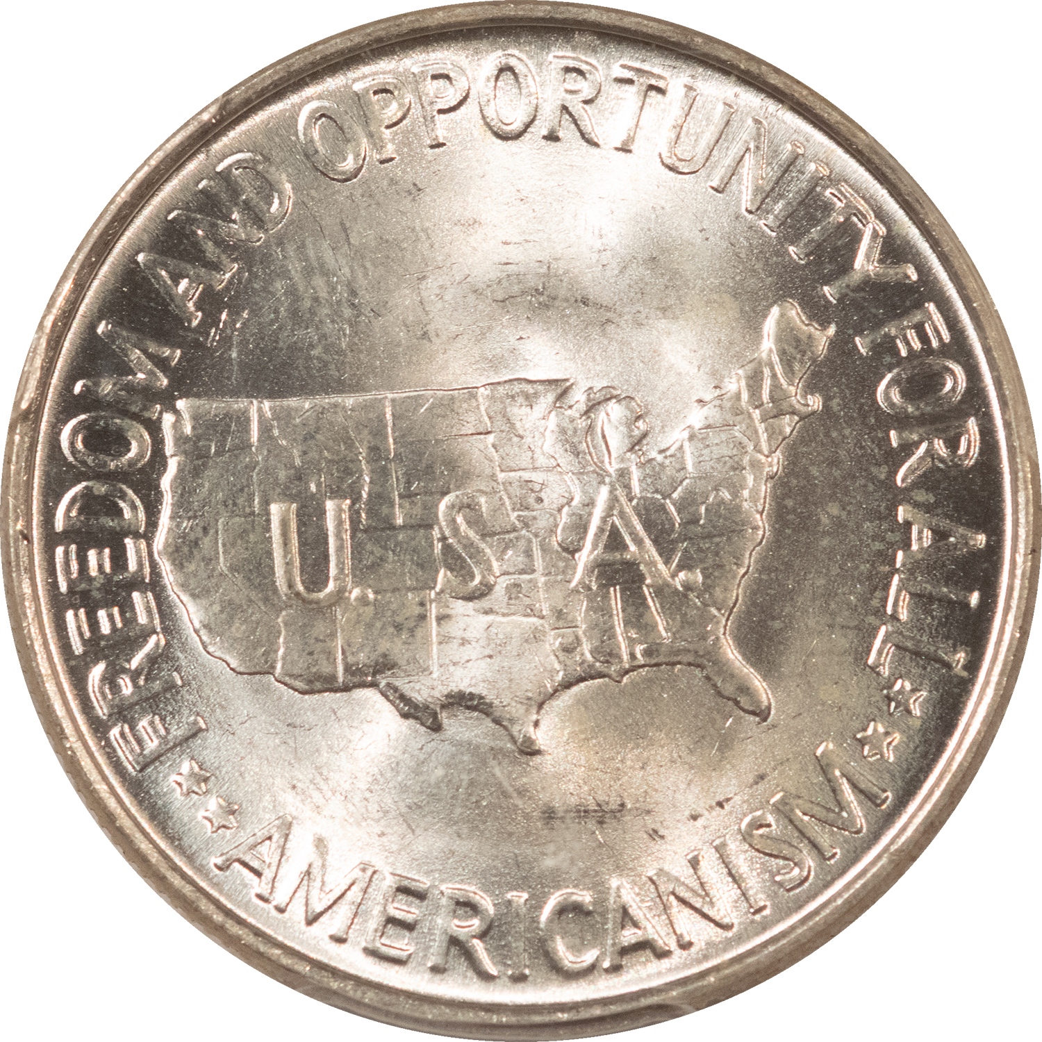 Early Commems 1952 WASHINGTON-CARVER COMMEMORATIVE HALF DOLLAR – PCGS MS-65, BLAST WHITE! Early Commems 1952 WASHINGTON-CARVER COMMEMORATIVE HALF DOLLAR – PCGS MS-65, BLAST WHITE!