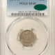 Barber Dimes 1895 BARBER DIME – PCGS XF-45, LOOKS AU! TOUGH DATE!