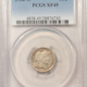 Barber Dimes 1900-S BARBER DIME – PCGS XF-45
