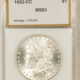 Half Dollars 1920 WALKING LIBERTY HALF DOLLAR – PCGS AU-55, ORIGINAL & LUSTROUS!