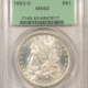 Dollars 1882-CC $1 MORGAN DOLLAR – CHOICE BRILLIANT UNCIRCULATED, CARSON CITY! Dollars 1882-CC $1 MORGAN DOLLAR – CHOICE BRILLIANT UNCIRCULATED, CARSON CITY!