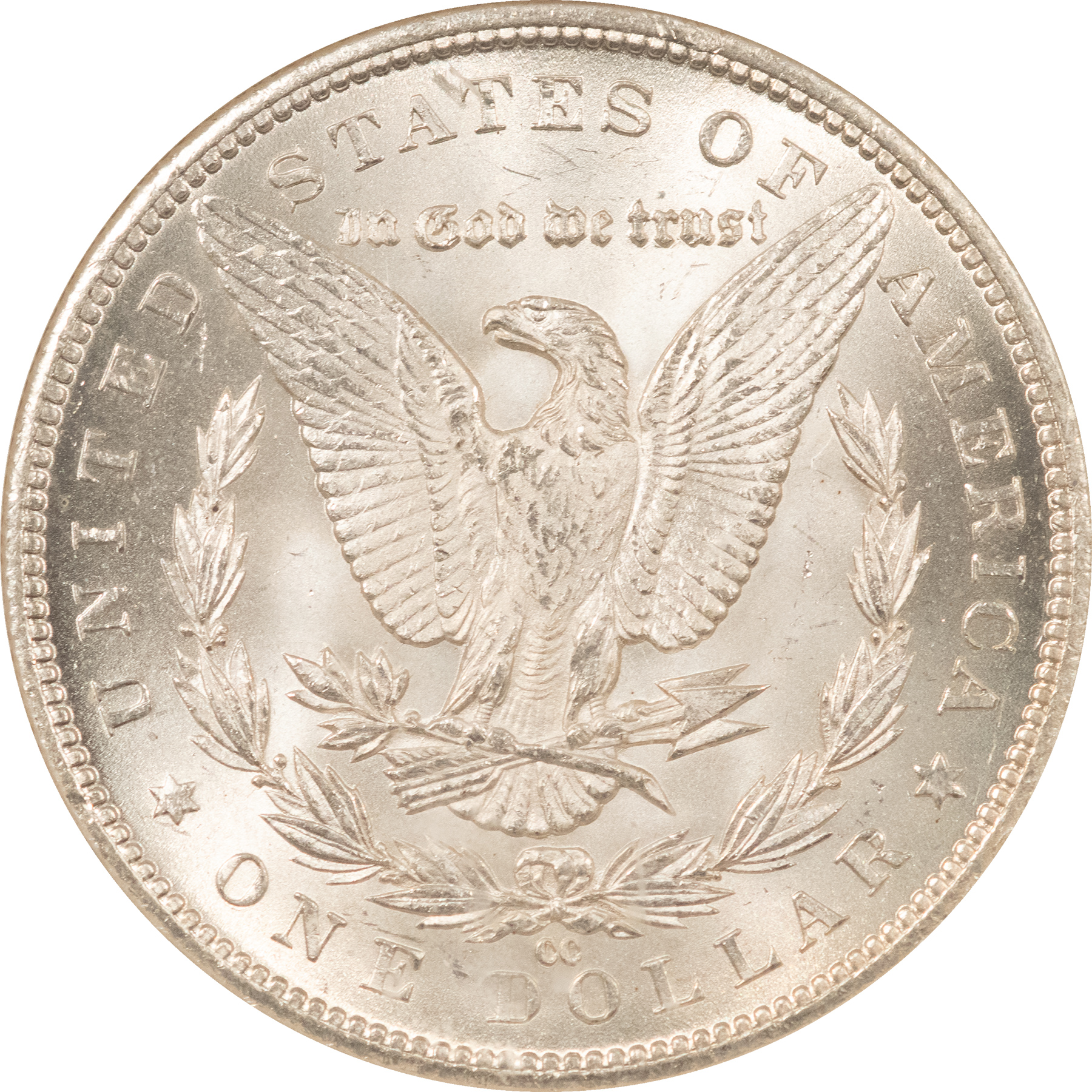 Dollars 1884-CC $1 MORGAN DOLLAR – WHITE & CHOICE BRILLIANT UNCIRCULATED, CARSON CITY! Dollars 1884-CC $1 MORGAN DOLLAR – WHITE & CHOICE BRILLIANT UNCIRCULATED, CARSON CITY!