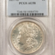 Dollars 1904-S $1 MORGAN DOLLAR – PCGS AU-50, LUSTROUS, TOUGH DATE!