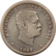 Hawaii/U.S. Territory Coins 1883 KINGDOM OF HAWAII 25 CENTS – MID-GRADE EXAMPLE WITH MINOR OBVERSE DAMAGE!