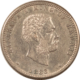Hawaii/U.S. Territory Coins 1883 KINGDOM OF HAWAII 50 CENTS – HIGH GRADE CIRCULATED EXAMPLE W/ OLD CLEANING!