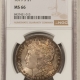 Dollars 1796 $1 DRAPED BUST DOLLAR, SMALL EAGLE – NGC F-12, TOUGH!