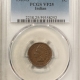 Lincoln Cents (Wheat) 1909-S LINCOLN CENT – PCGS AU-58 ORIGINAL BROWN LUSTER & PQ, LOOKS UNCIRCULATED!