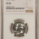 New Certified Coins 1950 PROOF WASHINGTON QUARTER – NGC PF-65, ATTRACTIVE & ORIGINAL!