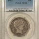 Barber Halves 1909-S BARBER HALF DOLLAR – PCGS VF-20!