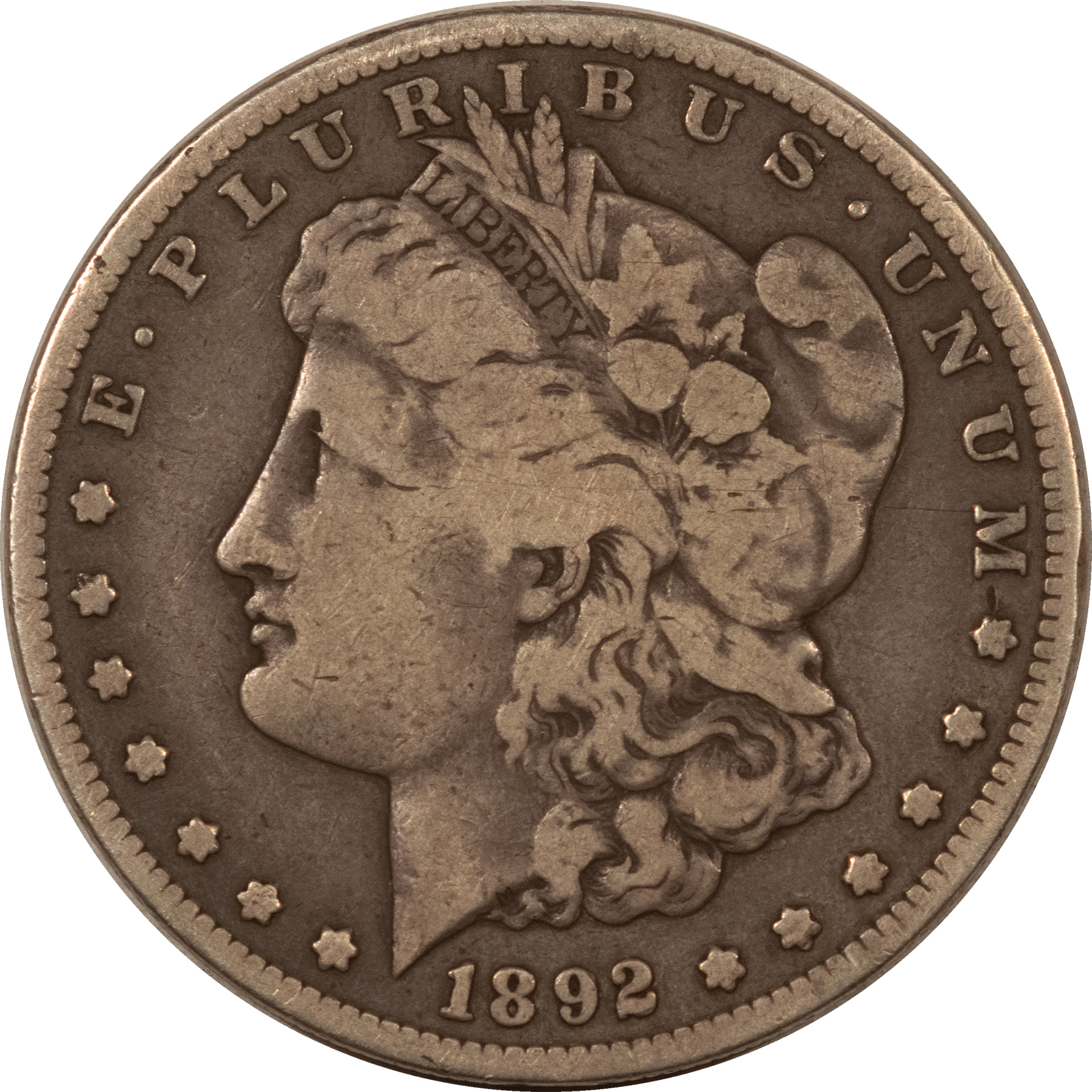 Dollars 1892-S $1 MORGAN DOLLAR – PLEASING CIRCULATED EXAMPLE! TOUGH DATE! Dollars 1892-S $1 MORGAN DOLLAR – PLEASING CIRCULATED EXAMPLE! TOUGH DATE!