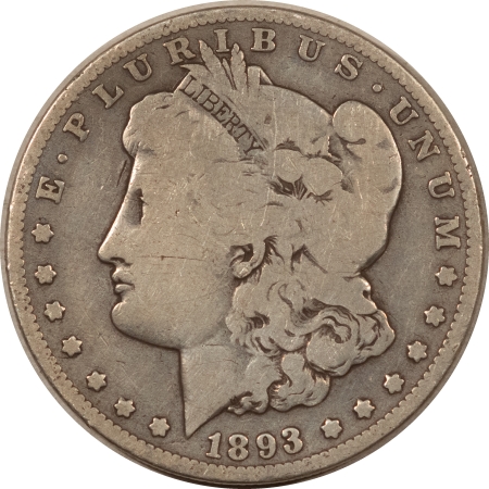 Dollars 1893-O $1 MORGAN DOLLAR – CIRCULATED! TOUGH NEW ORLEANS DATE!