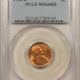 Lincoln Cents (Wheat) 1934 LINCOLN CENT – PCGS MS-66 RD, RED, PRETTY & LOOKS 67! PREMIUM QUALITY!