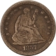 Liberty Seated Quarters 1853 LIBERTY SEATED QUARTER, ARROWS & RAYS – PLEASING CIRCULATED EXAMPLE!