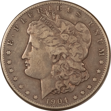 Dollars 1904-S $1 MORGAN DOLLAR – HIGH GRADE CIRCULATED EXAMPLE!