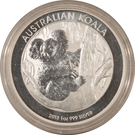 Bullion 2013 $1 AUSTRALIA 1 OZ SILVER KOALA .999 SILVER – GEM BRILLIANT UNCIRCULATED!
