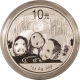 Bullion 2013 10 YUAN CHINA 1 OZ SILVER PANDA .999 SILVER – GEM UNCIRCULATED IN CAPSULE!