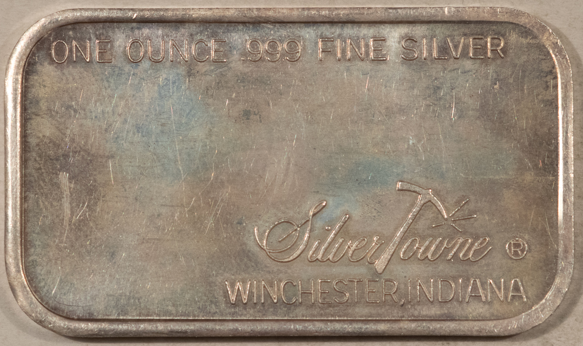 Bullion SILVERTOWNE VINTAGE EAGLE 1 OZ SILVER – ORIGINAL! Bullion SILVERTOWNE VINTAGE EAGLE 1 OZ SILVER – ORIGINAL!