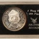 Bullion 1987 PASS THE LOOT 1 OZ SILVER ROUND .999, ADC/JPBG – GEM BU WITH ORIGINAL CARD!